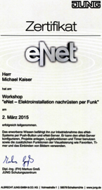 eNet-ELektroinstallation nachrüsten per Funk