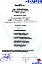 Brandmeldesysteme, Michael Kaiser