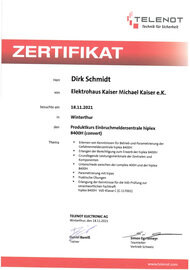 Produktkurs Einbruchmeldezentrale