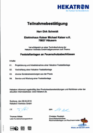 Feststellanlagen an Feuerschutzabschlüssen