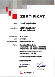 Einbruchmelderzentralen