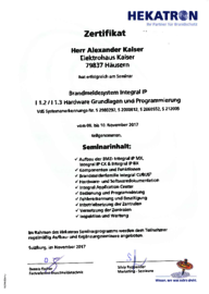Brandmeldesystem Integral IP