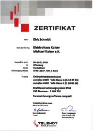 Einbruchmelderzentralen